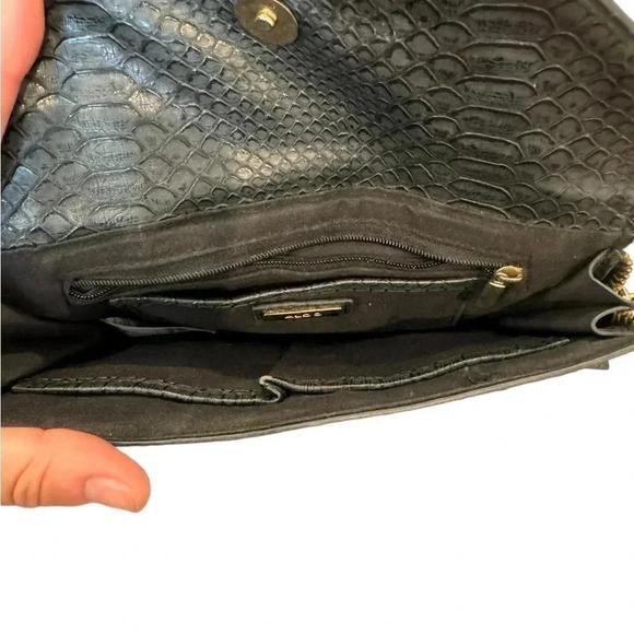 Aldo Black Shoulder / Cross Over Small Bag - Picture 7 of 14